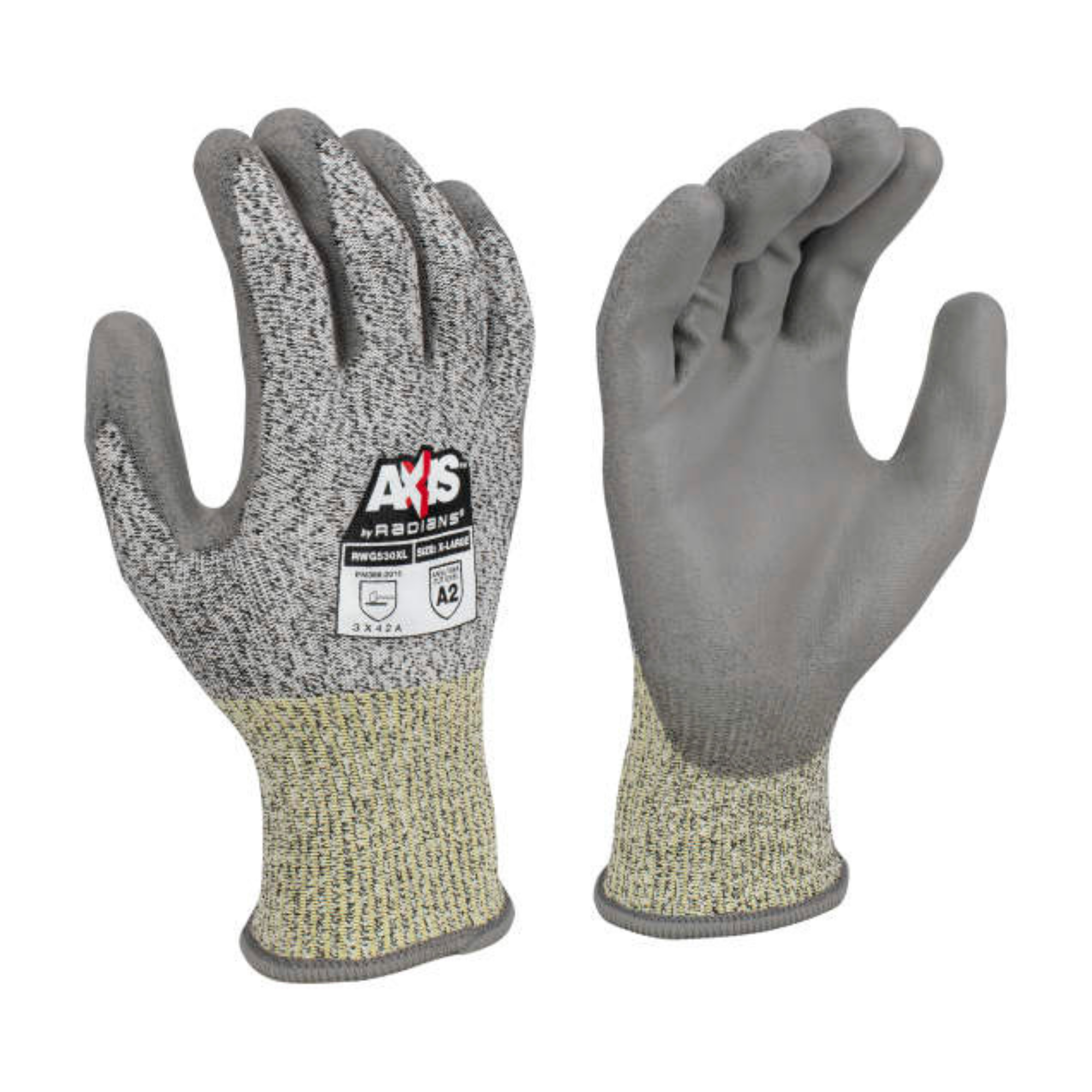 Radians RWG53- AXIS Cut Protection Level A2 Glove from GME Supply